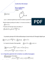 Chapitre 1 - Conduction Thermique