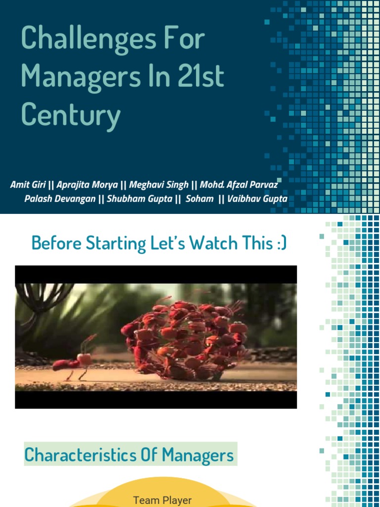 21st Century Management Challenges | PDF | Employment | Leadership