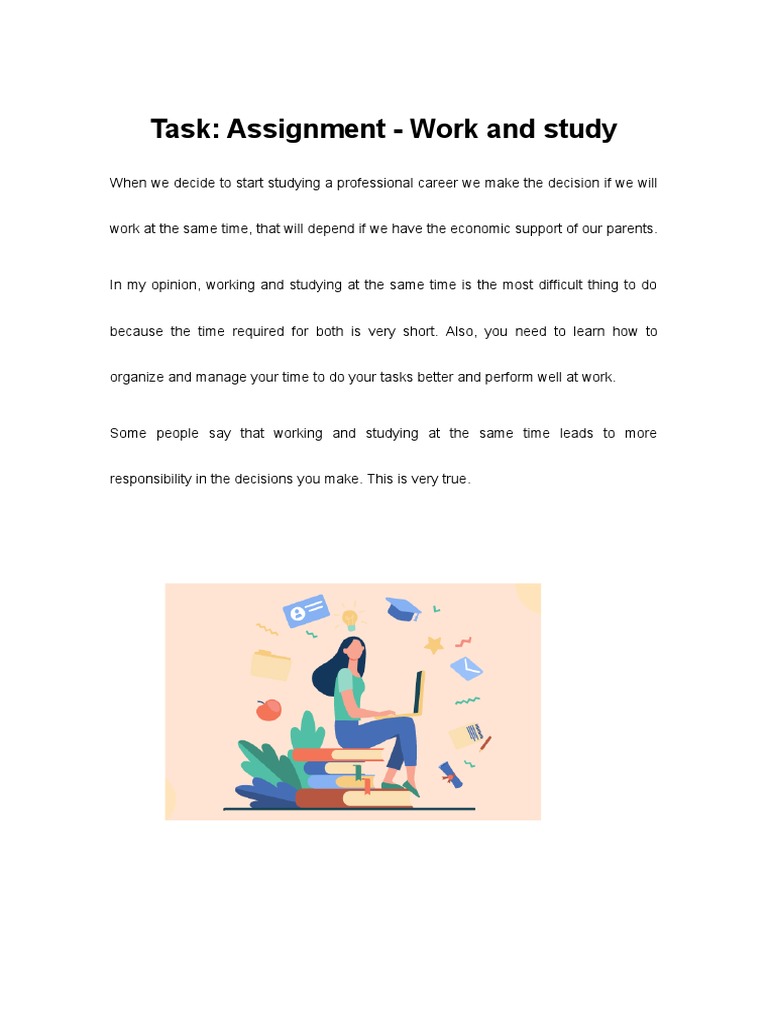 Balancing Work and Study Challenges | PDF | Career & Growth | Self ...