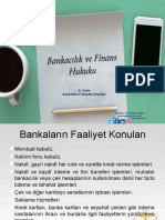 Bankacılık Hukuku 8. Ünite