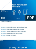 Fundamentals of Parallelism On Intel Architecture: Week 1 Modern Code