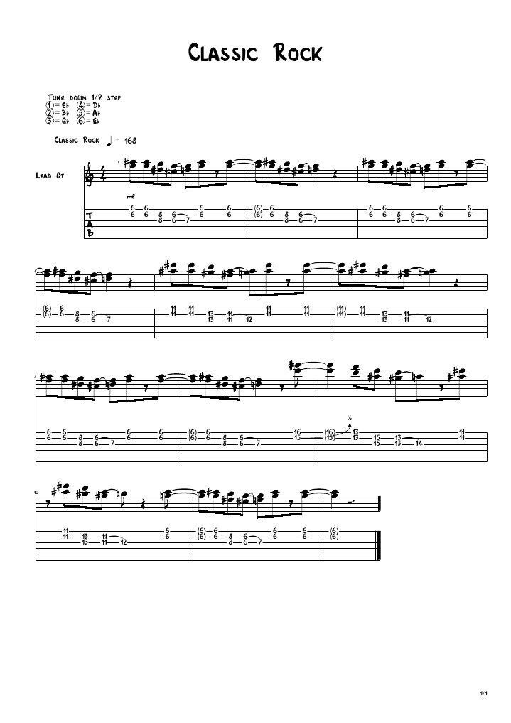 (Rock) Classic Rock | PDF