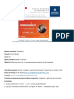 Actividades Por Suspensión de Clases Presenciales - #5 - 3° II Año - Construcción de La Ciudadanía PDF