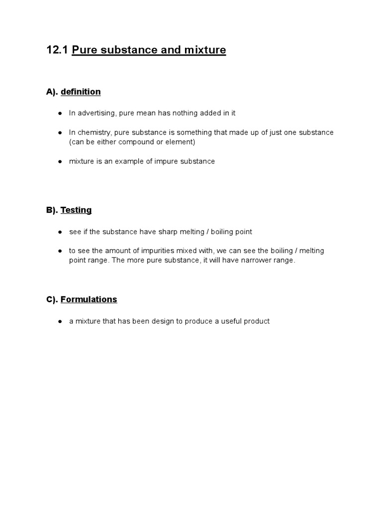 Chemistry Notes Chapter 12 | PDF | Precipitation (Chemistry) | Chemical ...