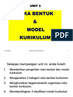 Nota 03 (Reka Bentuk & Model Kurikulum)