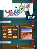 ER SO NA L: Proyecto Y Control de Personal