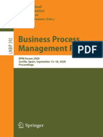 Business Process Management Forum - BPM Forum 2020, Seville, Spain, September 13-18, 202