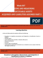 Chapter 6 - Recognizing and Measuring The Identifiable Assets Acquired and Liabilities Assumed Part 2