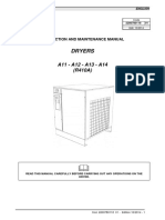 Instruction and Maintenance Manual for Dryers A11 - A14 (R410A