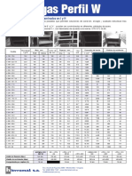 Hoja Tecnica - Vigas Pefil W