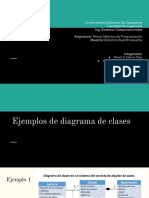 Ejemplos de Diagrama de Clases