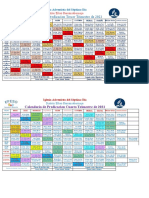 Calendario Predicacion 2 Trim 2O22