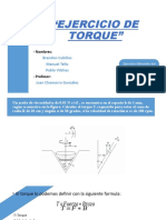 Ejercicio de Torque