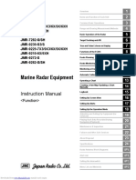 Marine Radar Equipment: Instruction Manual