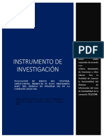 Instrumento - Cuestionario Nro. 3