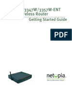 User Guide 3347W-EnT QSG