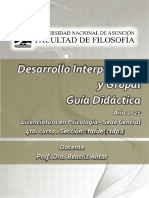 GD - Desarrollo Interpersonal y Grupal - 4to 2da