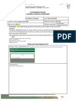 2022-A - Autonomous Learning Evidence Worksheet