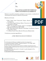 Criterios de Evaluación Ponencias