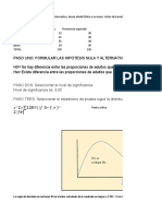 Prueba de Bondad de Ajuste