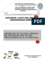 Niveles organización ecosistemas