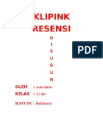 Kumpulan Resensi Buku Novel