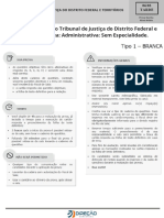 TJDF Técnico Judiciário prova escrita