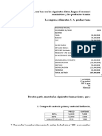 Reconocimiento transacciones empresa tamales