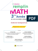 3AC Tremplin Maths Livre Du Prof-Guide