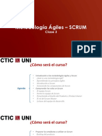 Metodologías Agiles - SCRUM - Clase 3 v1.0