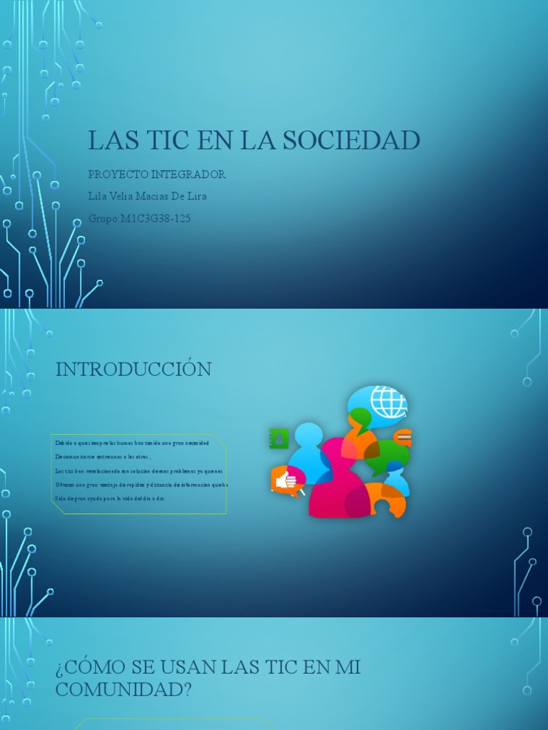Impacto de las TIC en la Sociedad | PDF | Tecnología de información y ...