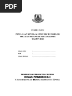 Instrumen Supervisi Kegiatan Bimbingan Dan Konseling