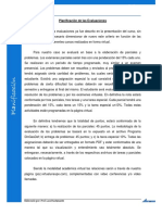 Planificación de Evaluaciones DinGas