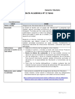 Producto Academico 2 Derecho Tributario