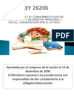 Vdocuments - MX Ley de Educacion Nacional 26206 58bb721e8a4fc