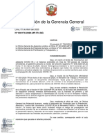 Resolución de La Gerencia General: #000176-2020-MP-FN-GG