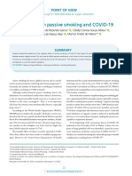 Reflections On Passive Smoking and COVID-19: Point of View