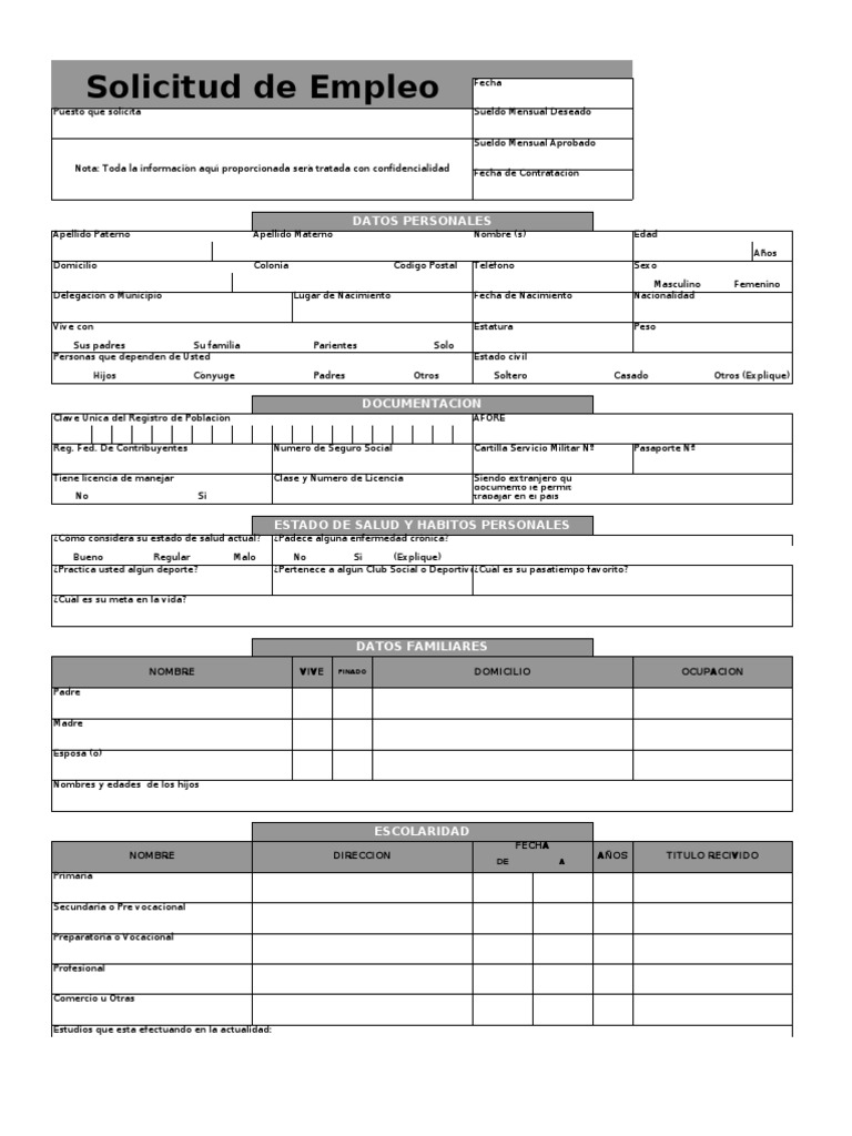 Solicitud de Empleo Excel(1)