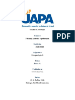 Tarea 1 de Psicopatologia 2