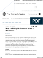 How and Why Muhammad Made a Difference Pew Research Center