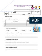 Ficha Diagnóstica Socioemocional - Toece 2022