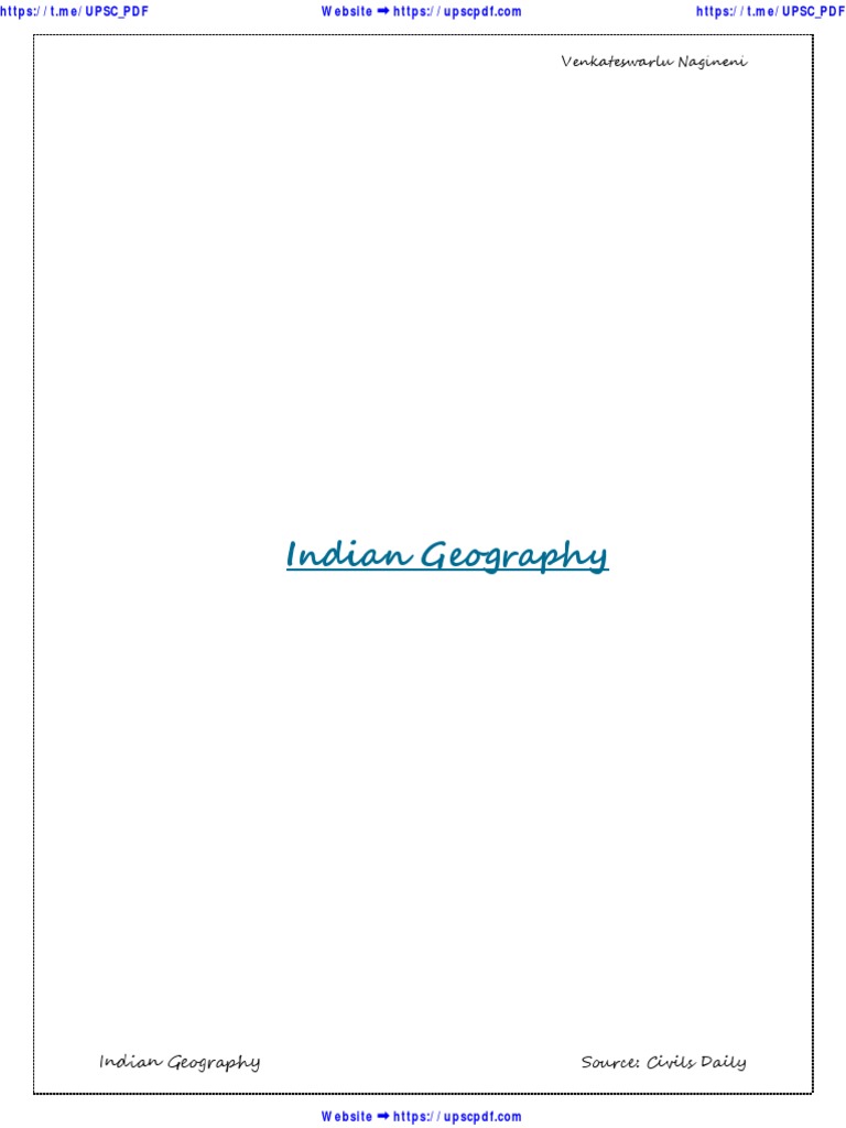 Overview of Indian Geography | PDF | Himalayas | Rock (Geology)