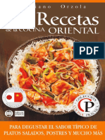 84 Recetas de La Cocina Oriental para Degustar El Sabor Típico de Platos Salados, Postres y Mucho Más Cocina Internacional N° 7 - Mariano Orzola