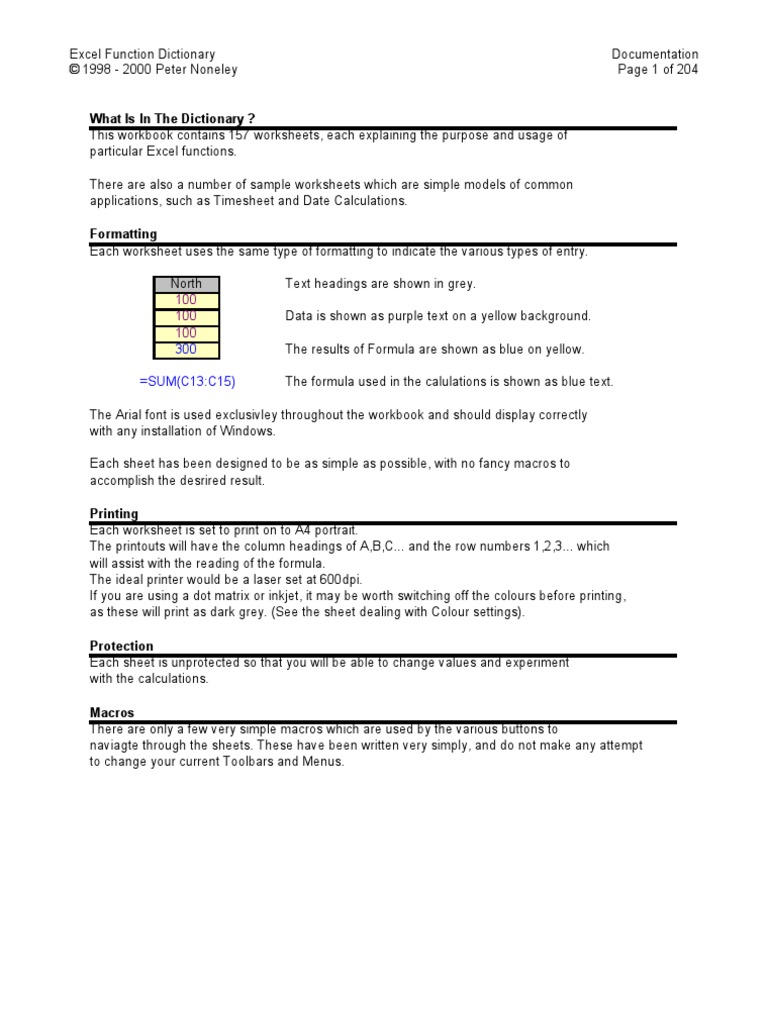 Excel Functions Numbers Microsoft Excel