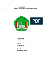 REFORMASI GEREJA DAN PENGARUHNYA