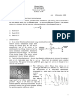 Modern Optics Problem Set #4 Explains Key Optics Concepts