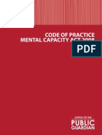 COP Mental Capacity Act Guide