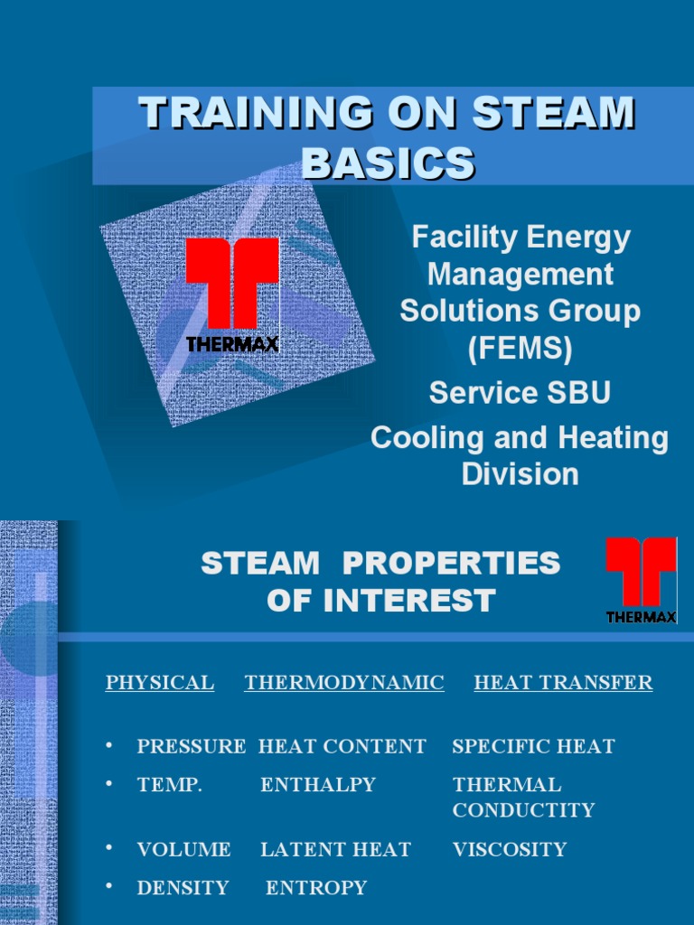 Steam Properties and Applications Training | PDF | Steam | Enthalpy