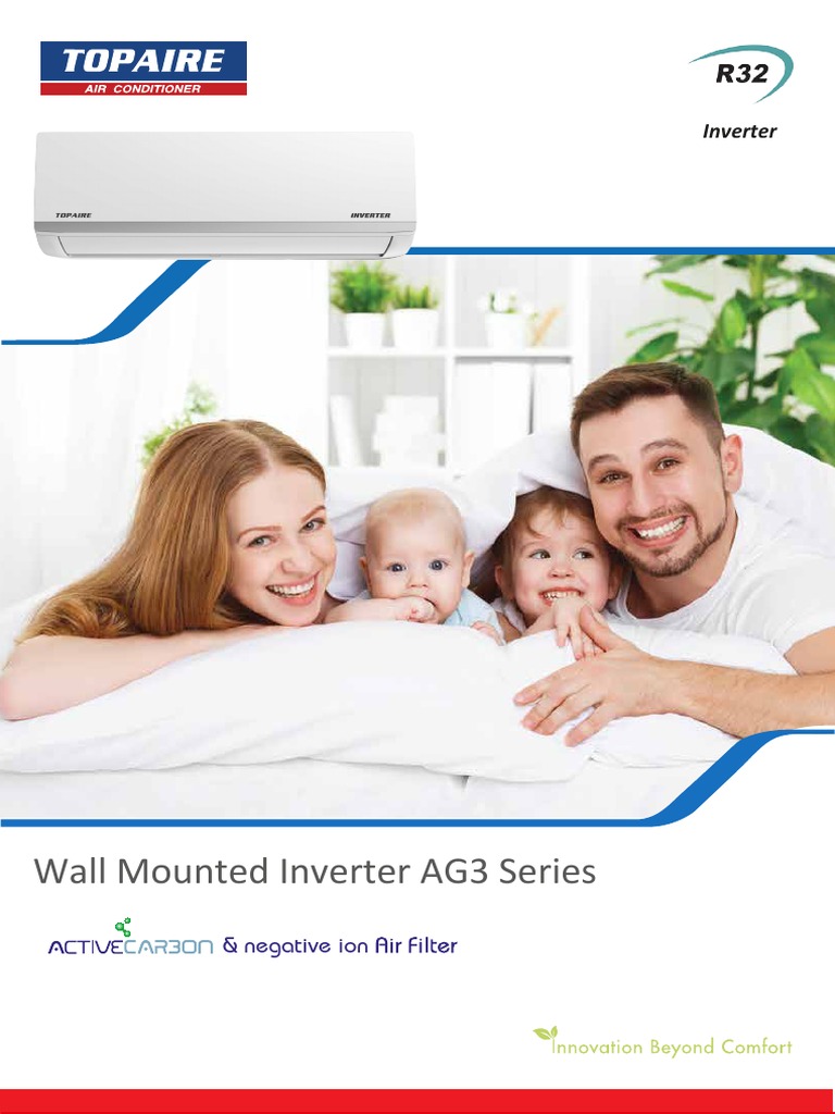 Topaire Wall Mounted Aircond Vstelog PDF Power Inverter Air