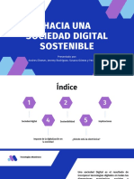 Hacía Una Sociedad Digital Sostenible